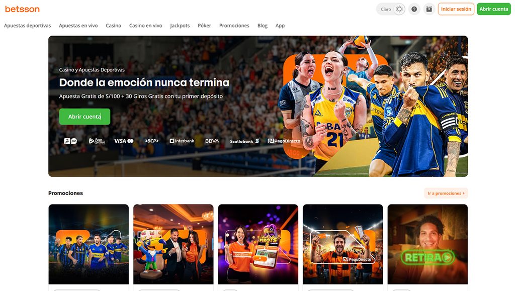 betsson peru tragamonedas exclusivas